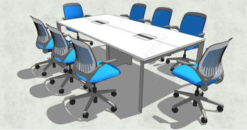 精品會(huì)議室與辦公室桌椅SU模型素材 助力電腦動(dòng)畫設(shè)計(jì)的高效資源庫(kù)